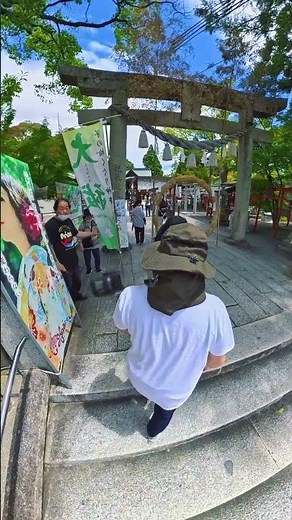 Why is the sound of wind chimes so soothing...🥹 Kotozaki Hachiman Shrine Wind Chime Festival 2026...