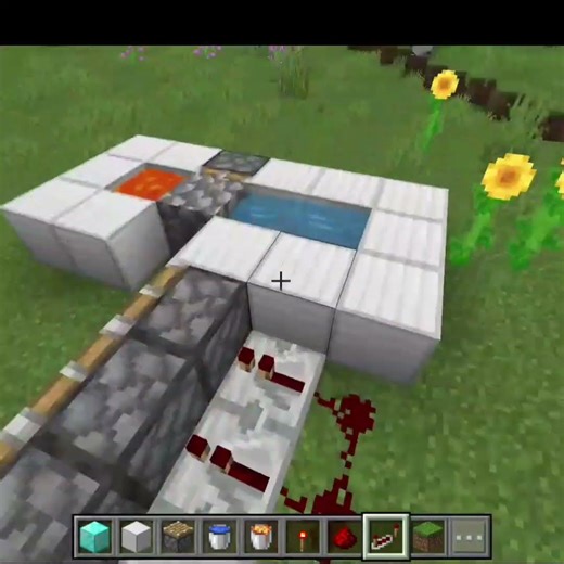 Easy Cobblestone Generator Tutorial #minecraft