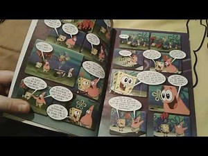 SpongeBob SquarePants Crime And Funishment Cine-Manga Book Review