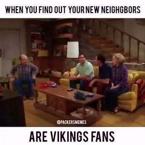 When you find out your new neighbors are Vikings fans | Matt Ramage