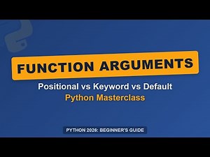 Python Function Arguments Explained: Positional, Keyword & Default