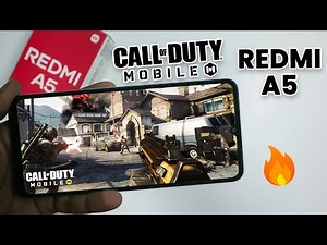 [30FPS] Xiaomi Redmi A5: Call of Duty Mobile Test - CODM Gaming Test 🔥