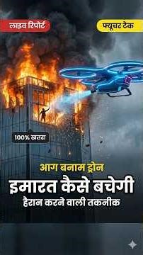 🚨 High-Rise FIRE Crisis! 🏙️ Future Tech SAVES 🛠️