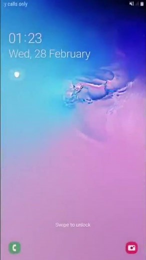 Android 9 One UI 1 (Early Versions) Lock Screen Charging Animations