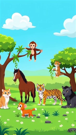 Funny Animal Cartoon Moments That Will Make You Laugh 😂🐵 | Cute Animal Animation"