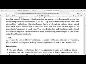 S.2 HISTORY REVISION || NEW CURRICULUM || HOW TO ANSWER SCENARIO ITEMS