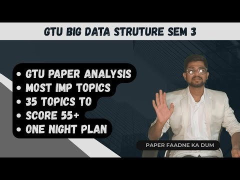 Pass GTU Data Structures Exam Easily! 🔥 Top IMP Questions & Topics (Sem 3)