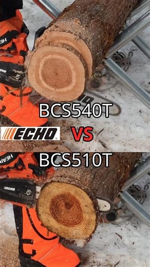 Speed Test: ECHO BCS540T vs BCS510T #shorts