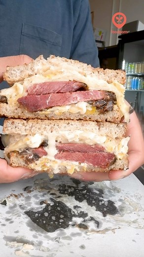 11K views · 919 reactions | Welcome to one of the best pastrami sandwiches we’ve ever had!  At @bigdogsdeli | Foodporn | Facebook