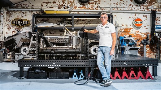 Inside the Renner Auto Speedster Carbon Fibre Body and Workshop Secrets Revealed