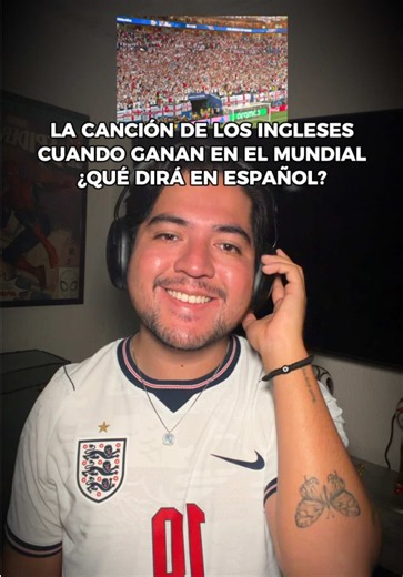 La selección de Inglaterra ha estado cantando con su afición, “Wonderwall” de Oasis, cada que ganan en el mundial, más allá de una simple canción, se ha convertido en un himno, de unión y de hacerse saber que no están solos. 🏴󠁧󠁢󠁥󠁮󠁧󠁿❤️‍🔥