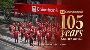 For our 105th Anniversary, we celebrate a promise that has guided us for over a century: what we love, we focus on. So, when it comes to your dreams, your goals, and the future you’re building, know that we will always be #FocusedonYou. #Chinabank #CBC105 Chinabank is regulated by the Bangko Sentral ng Pilipinas (www.bsp.gov.ph). You may reach Chinabank’s Customer Service Hotline at 632 8885-5888. | Chinabank PH