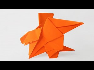 Comment faire un DRAGON en ORIGAMI