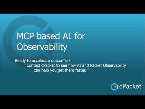 cPacket AI for Observability - User Can't Connect? Watch AI Find Why.