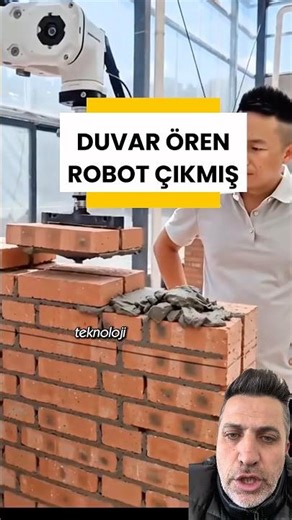 New technology wall-building robots in construction #advertisement #notcollaboration