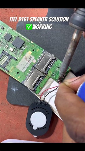 Itel 2161 2163 speaker solution ✅#mobile#repair#tools #repairing #worldmobilerepairingcenter #youtub