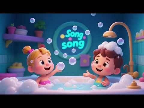Bubble Bath Song 🛁🫧🎶 | Fun Bath Time Song for Kids | Splash & Play