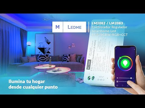 M LEDME - Como instalar y configurar el controlador wifi para tira led rgb/cct Ref.:LM2082/LM2083