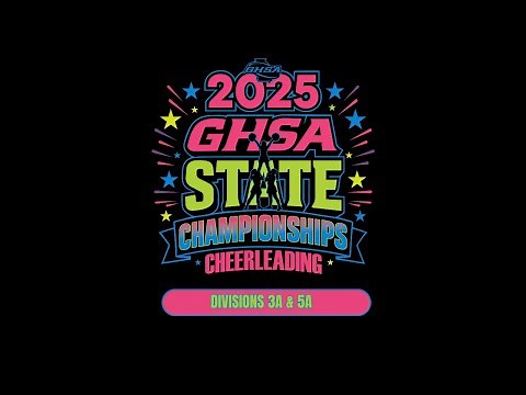 2025 GHSA 3A & 5A Cheerleading State Championships