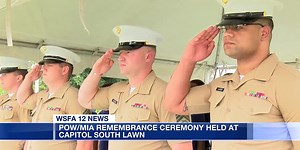 POW/MIA remembrance ceremony held at Alabama Capitol