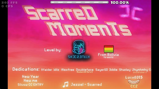 "ScrreD MomenTs" by SrJC23Tech | 2026-04-23 | 每日关卡 | 几何冲刺
