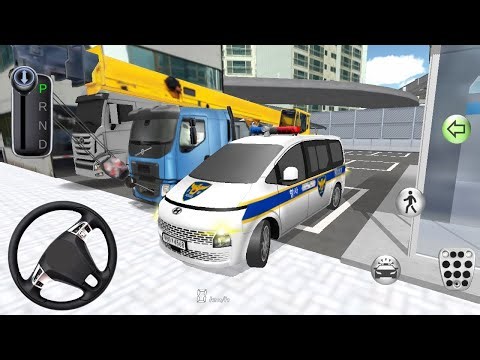 New Police Thar and Parking Car Android Gameplay - 3D Driving Class Simulator