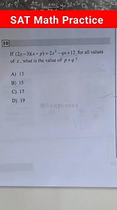 83K views · 108 reactions | Really fast Algebra Your SAT/ACT Math Tutor ‼️ Looking for Math problems and questions? Here's a bunch of free resources for you to test your math skills.. #kenyousee #SATmathpractice #GSCEmathpractice #ACTmathpractice #math #algebra #geometry #trigonometry #calculus #mathtutor #mathhelp #EducationalContent | Ken you see | Facebook