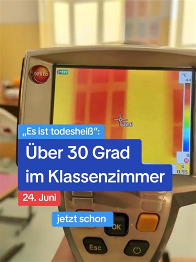 Hitze in der Schule: Mehr als 30 Grad im Klassenzimmer #zib #zeitimbild #hitze #schule #klasse
