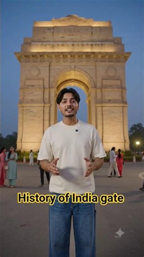 history of India gate #exploredelhi #indianexplorers