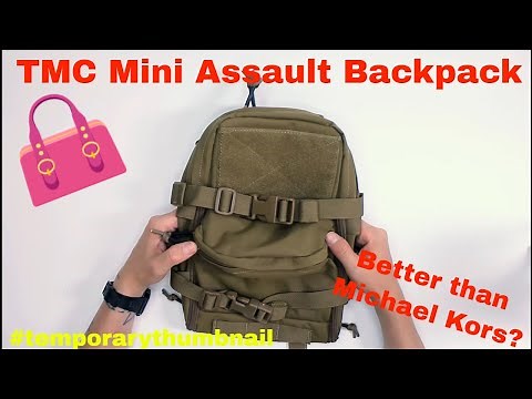 TMC mini assault backpack review - GMR mini map knock off