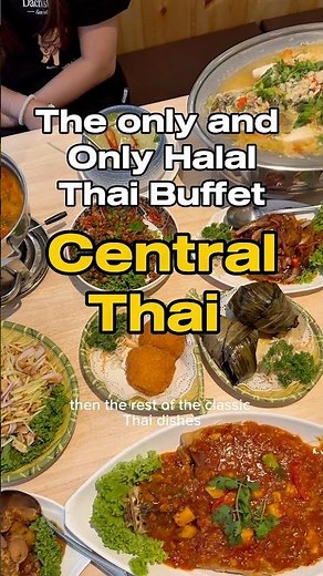 The only and only halal Thai buffet in Singapore ! Amazing food at 19 dollars per pax !?