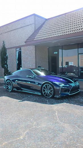 LC500 looking like it’s ready to be on the new Tron Ares movie after its fresh PPF install. ⁣ .⁣ .⁣ .⁣ .⁣ .⁣ #lc500 #lexus #lexuslc #lexusnation #toyota #tron #tronlegacy | Charge Mods