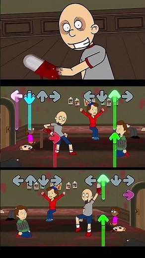 Caillou's Twist on FNF Shuck | Friday Night Funkin' Mod #fnf #caillou
