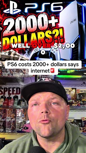 PS6 costs 2000  dollars says internet🚨 #ps6 #ps5 #ps5pro #sony | playstation 6