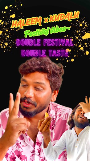 DOUBLE DHAMAKA FESTIVAL 🔥😃 #comedy #funny #chinnavishnu #anantapur #Haleem #Kudalu #FestivalVibes