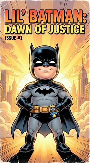 Baby Batman’s First Night in Gotham 🍼🦇 | Comic Short