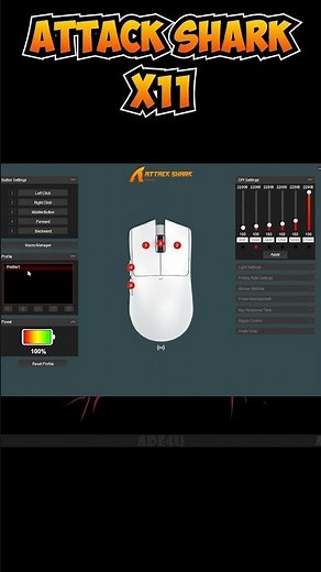 Install Attack Shark X11 Software 🚀 (Windows 10/11)