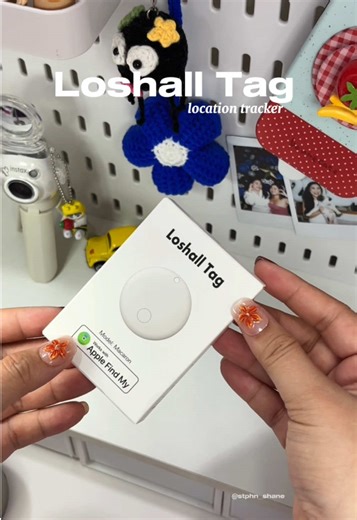 An affordable tag tracker you didn’t know you needed—until now. 📍🫶🏻✨ #loshalltag #locationtracker #freesamplesapproved