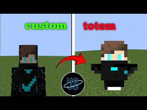 How to make own skin totem of undying in pojav and mojo launcher 🔥