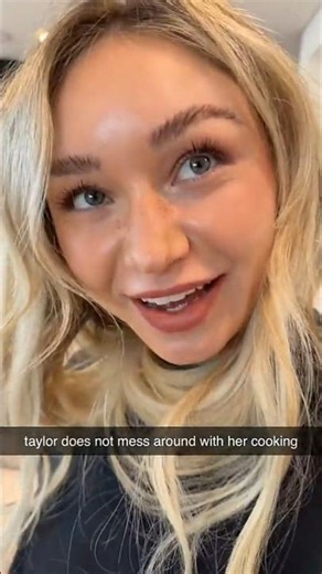 Taylor Does NOT Mess Around in the Kitchen! 😳