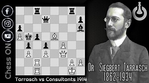 Dr. Siegbert Tarrasch - Best Chess Tactics | Chess ON