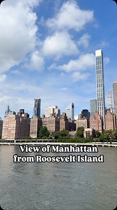 169 reactions · 11 comments | “Island oasis with a Manhattan masterpiece view! Roosevelt Island’s tranquil landscape gives way to a breathtaking panorama of the Manhattan skyline, a symphony of steel and stone #RooseveltIsland #ManhattanView” | Discover New York | Facebook