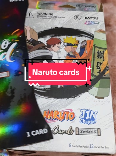 Unboxing Naruto Series 2 Collectible Card Packs