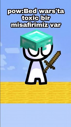 buneydi kız | animasyon | #türkiye#minecraft#bedwars#meme#alanbecker#stickman#keşfet#beniöneçıkart