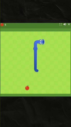 Google Snake be like... #google #snake #snakegame #googlesnakegame #googlesnake #games #snakes