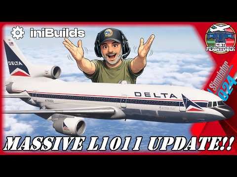L1011 Just Got a MASSIVE Update ✈️ Delta Ops KDFW→KJFK | Did IniBuilds FIX EVERYTHING?!👀 #msfs2024