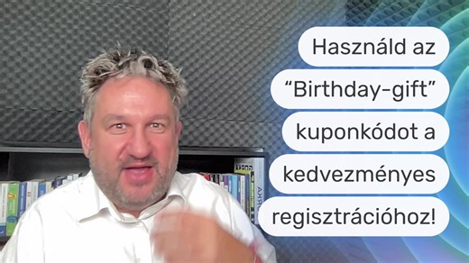 12K views · 57 reactions | Ma van a szülinapom - hálám jeléül pedig most MINDEN évvégi rendezvényemre 50% kedvezménnyel tudsz eljönni. Csak ma - mert holnap már nem lesz születésnapom. 藍 -50% kedvezményért használd a birthday-gift kuponkódot! https://weiser.hu/ | Weiser.hu | Facebook