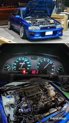インプレッサ WRX STi GC8 加速 #gc8 #インプレッサ #フル加速 #バックタービン