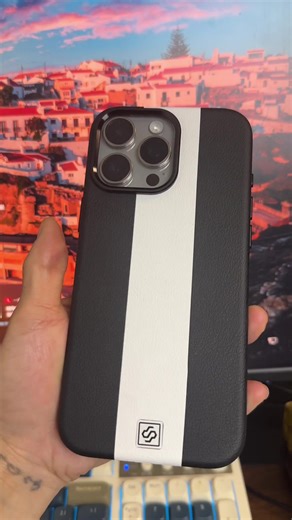 High-quality business-style leather texture magnetic phone case#3C ##case #phonecase #iphone16 #iphone17 #iphone17promax #iphone17pro