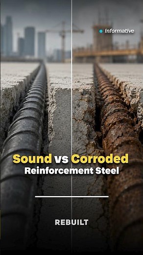 Sound vs Corroded Reinforcement Steel: Why Your Building Could Fail
